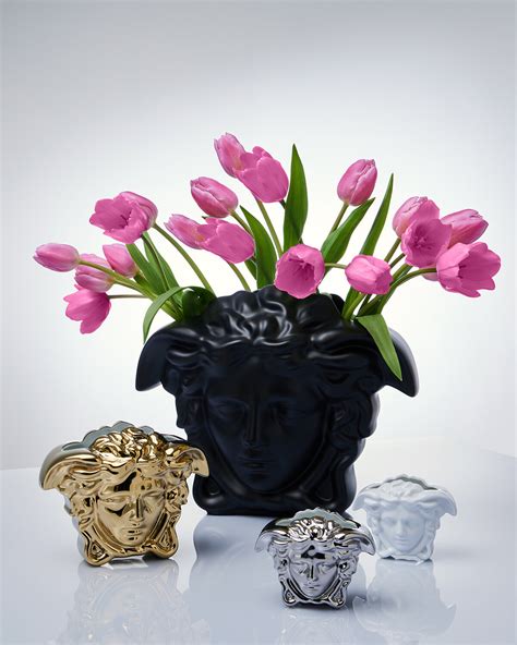 versace vaso medusa|versace la medusa vase.